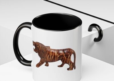 Lion Accent Coffee Mug