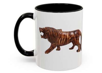 Lion Accent Coffee Mug