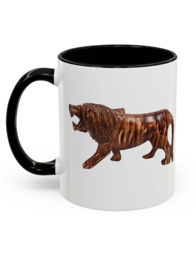 Lion Accent Coffee Mug