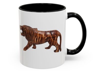 Lion Accent Coffee Mug
