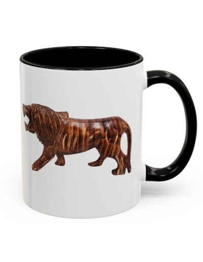 Lion Accent Coffee Mug