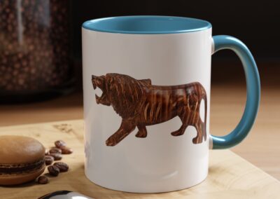 Lion Accent Coffee Mug