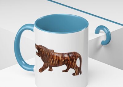 Lion Accent Coffee Mug