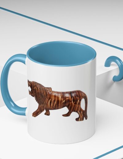 Lion Accent Coffee Mug
