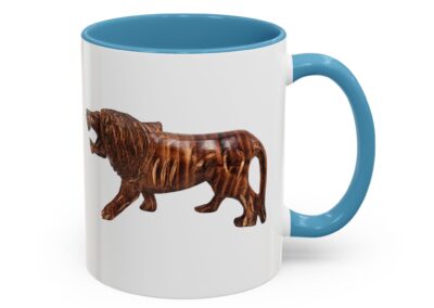 Lion Accent Coffee Mug