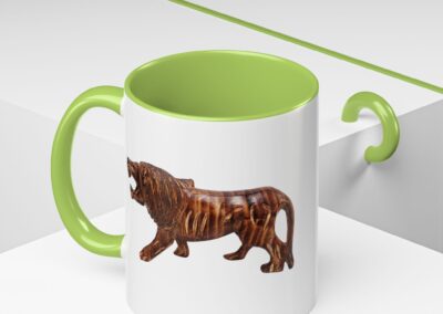 Lion Accent Coffee Mug