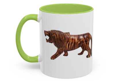 Lion Accent Coffee Mug