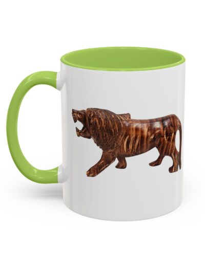 Lion Accent Coffee Mug
