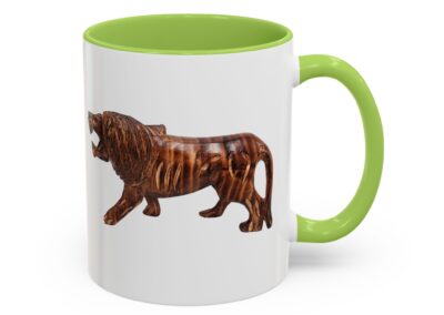 Lion Accent Coffee Mug