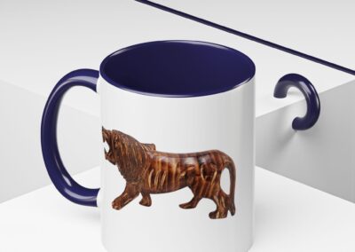 Lion Accent Coffee Mug