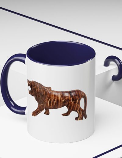 Lion Accent Coffee Mug