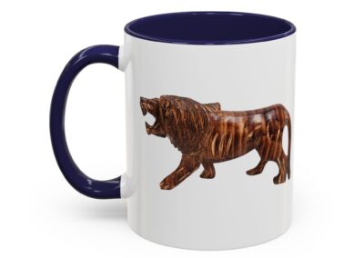 Lion Accent Coffee Mug
