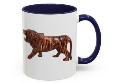 Lion Accent Coffee Mug