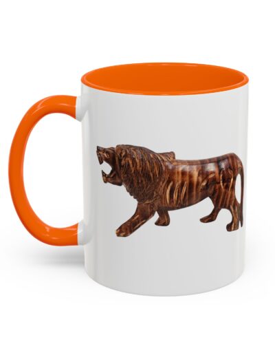 Lion Accent Coffee Mug