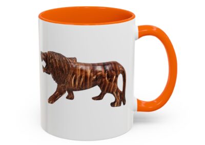 Lion Accent Coffee Mug
