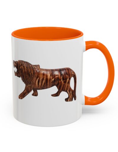 Lion Accent Coffee Mug