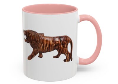Lion Accent Coffee Mug