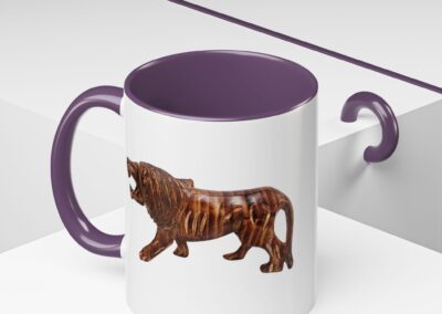 Lion Accent Coffee Mug