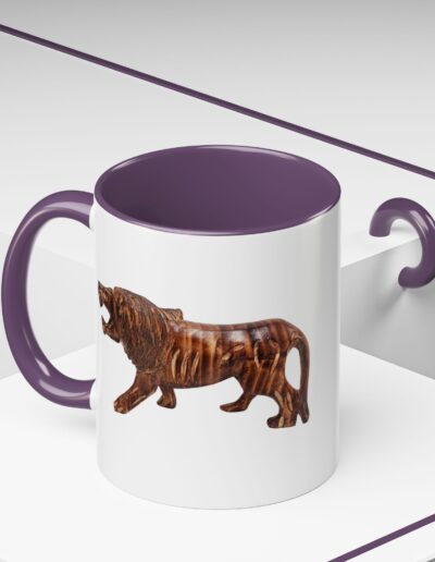 Lion Accent Coffee Mug