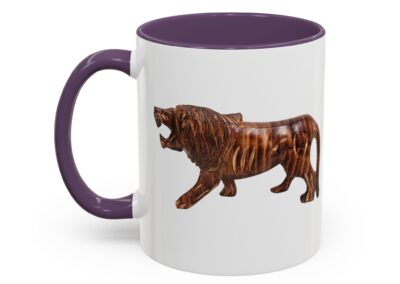 Lion Accent Coffee Mug