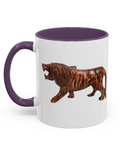 Lion Accent Coffee Mug