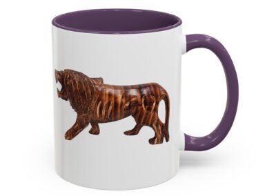 Lion Accent Coffee Mug