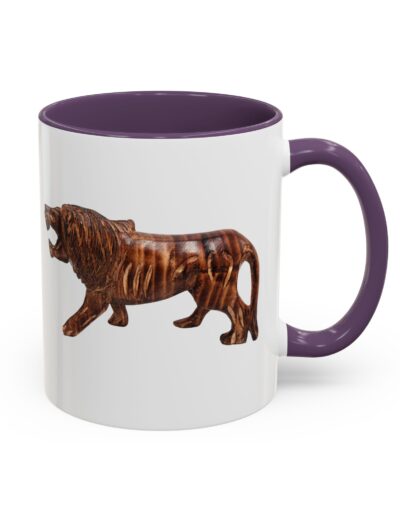 Lion Accent Coffee Mug