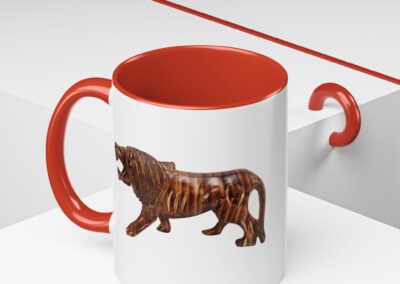 Lion Accent Coffee Mug