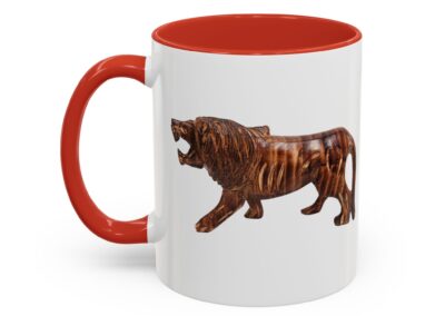 Lion Accent Coffee Mug