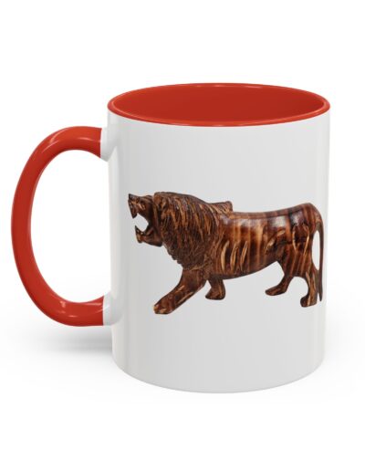 Lion Accent Coffee Mug