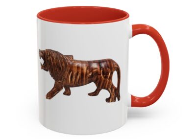 Lion Accent Coffee Mug