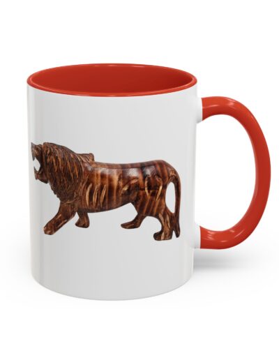 Lion Accent Coffee Mug