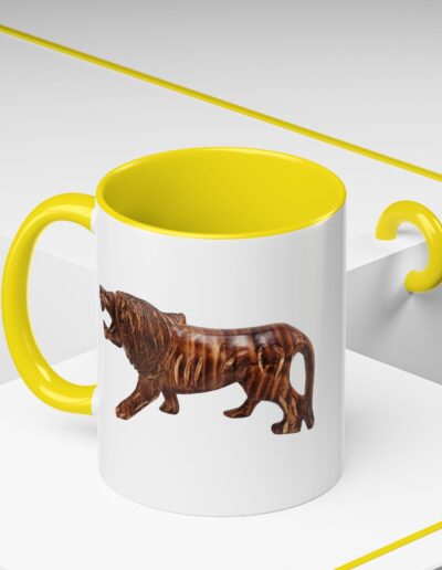 Lion Accent Coffee Mug