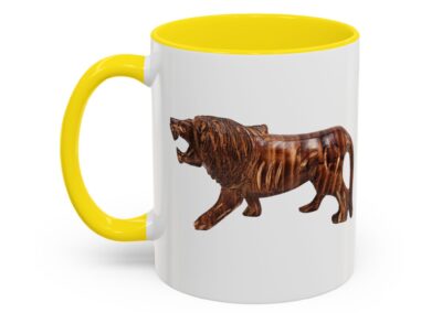 Lion Accent Coffee Mug