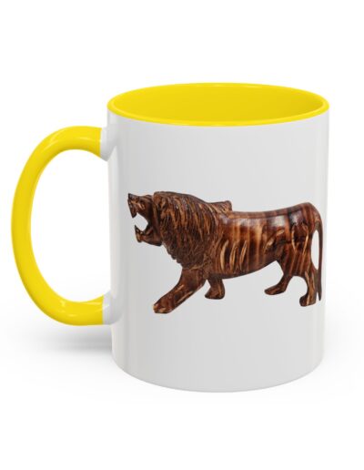 Lion Accent Coffee Mug