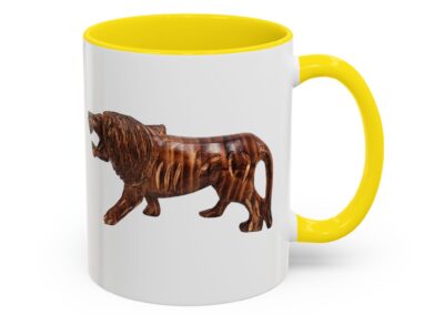 Lion Accent Coffee Mug