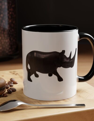 Rhino Accent Coffee Mug