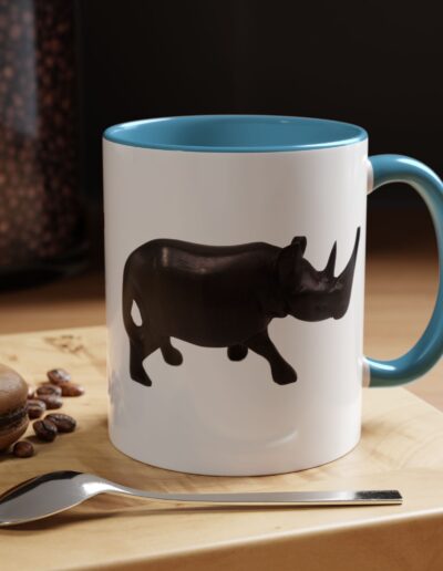 Rhino Accent Coffee Mug