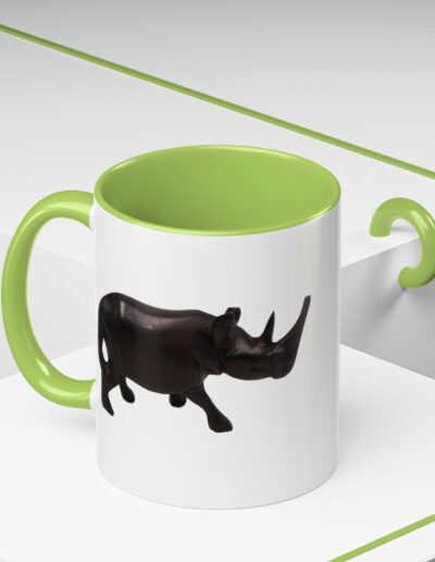 Rhino Accent Coffee Mug