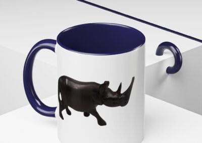 Rhino Accent Coffee Mug
