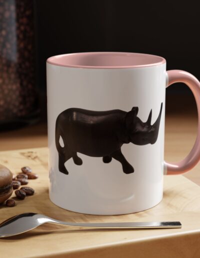 Rhino Accent Coffee Mug
