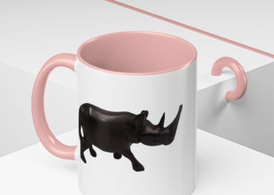 Rhino Accent Coffee Mug