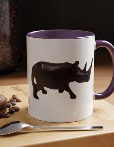 Rhino Accent Coffee Mug