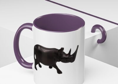 Rhino Accent Coffee Mug