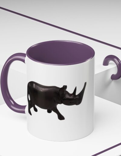 Rhino Accent Coffee Mug