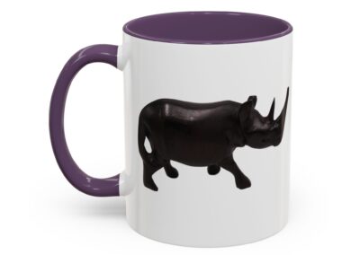 Rhino Accent Coffee Mug