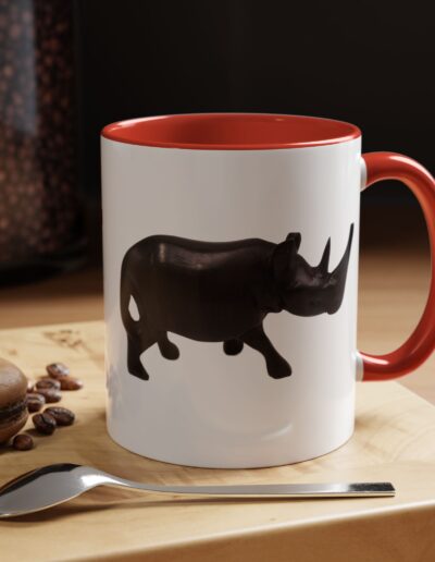 Rhino Accent Coffee Mug