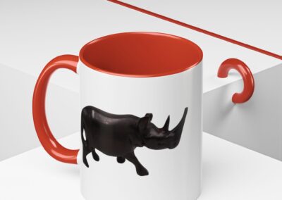 Rhino Accent Coffee Mug