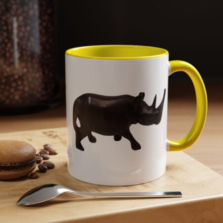 Rhino Accent Coffee Mug