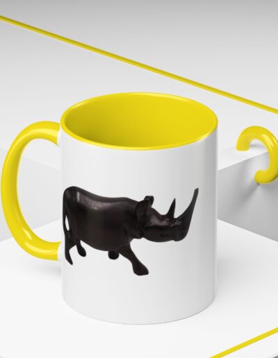 Rhino Accent Coffee Mug